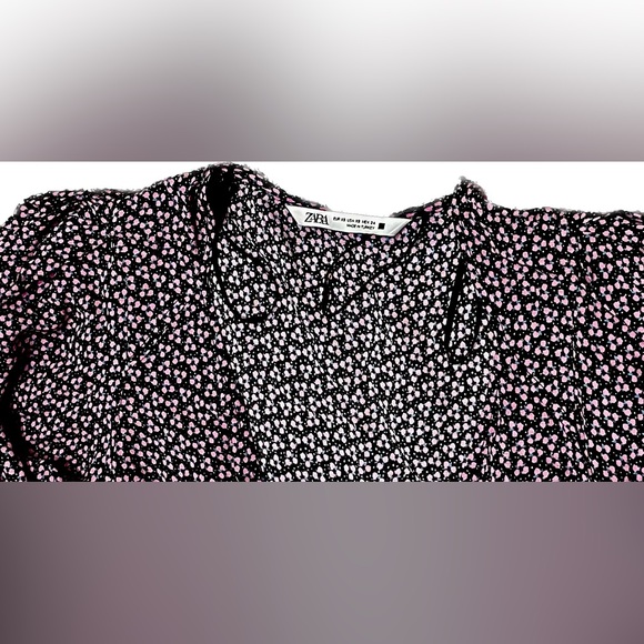 NWOT Zara Front Wrap Romper - Picture 6 of 6